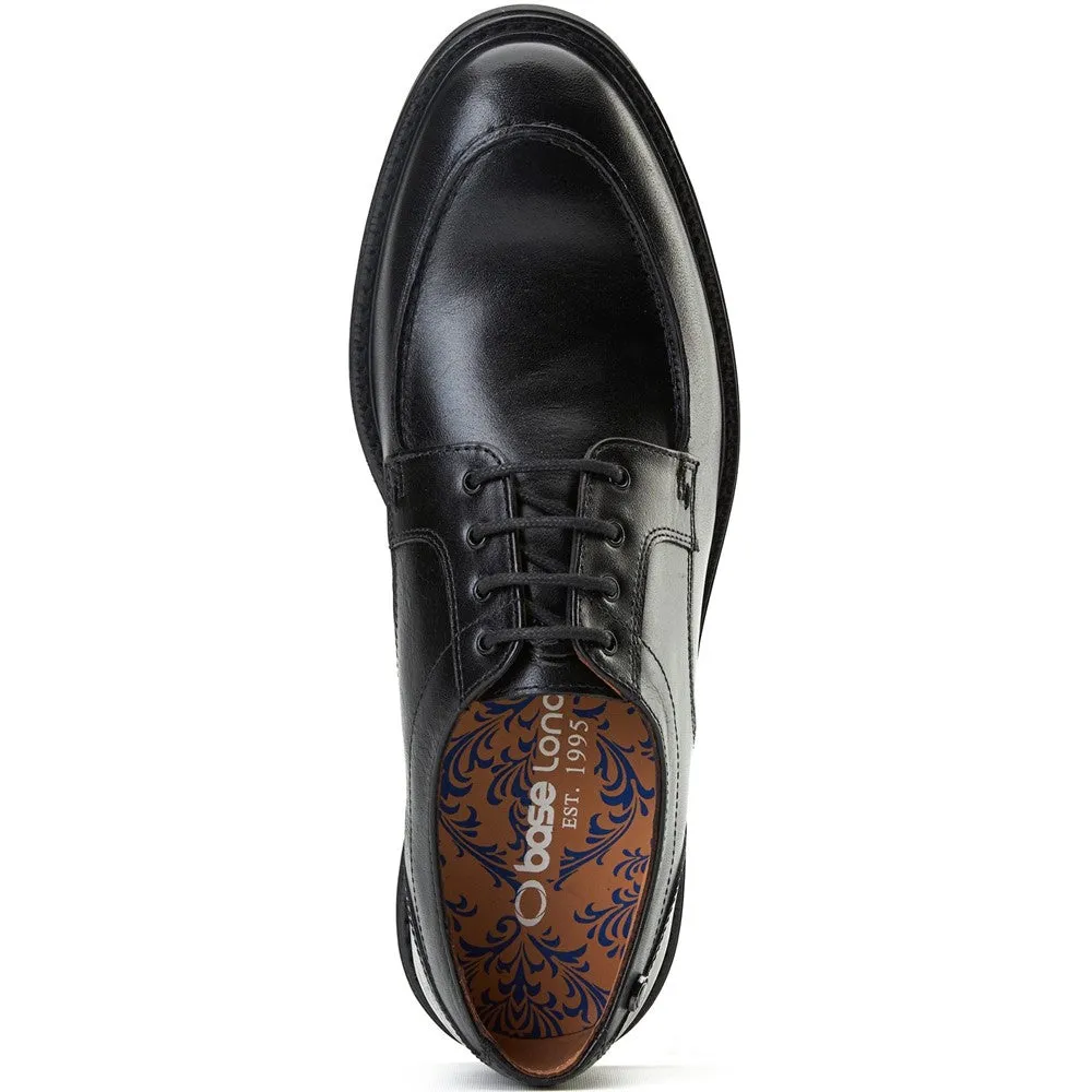 Surrey Waxy Apron Toe Shoes Black sold by Base London product image thumbnail 5