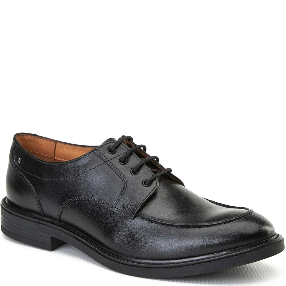 Surrey Waxy Apron Toe Shoes Black sold by Base London product image thumbnail 2