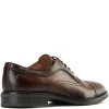 Lapel Waxy Oxford Shoes Brown sold by Base London