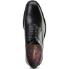 Lapel Waxy Oxford Shoes Black sold by Base London