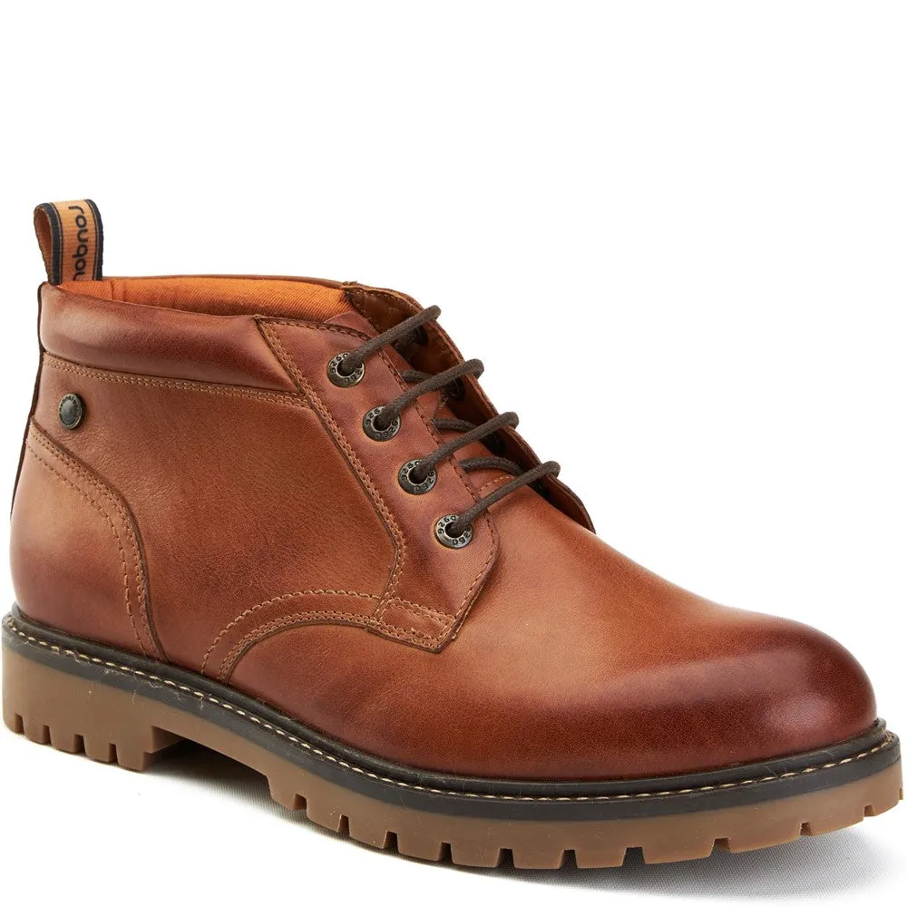 Cobalt Pull Up Chukka Boots Tan sold by Base London product image thumbnail 2