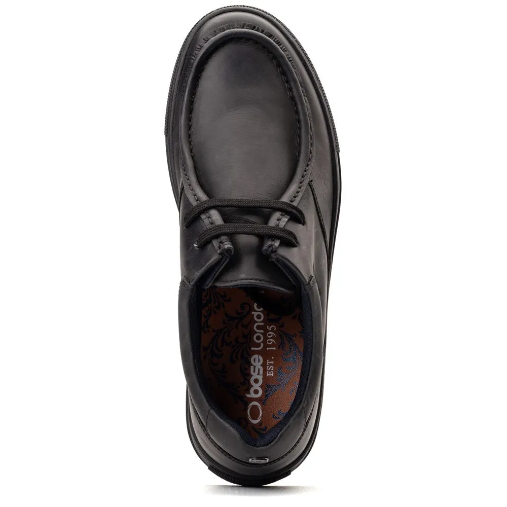 Dalston Moc Toe Trainers Black sold by Base London product image thumbnail 5