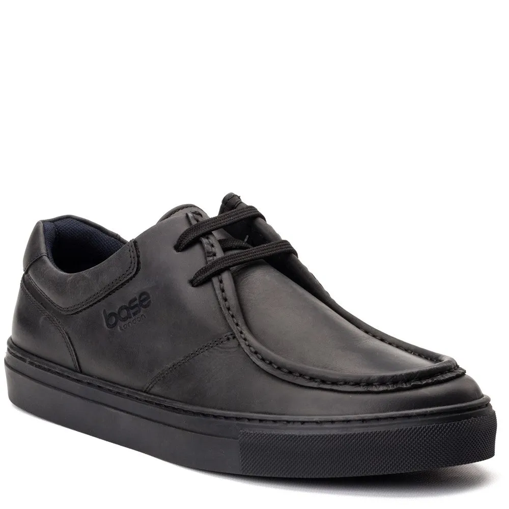 Dalston Moc Toe Trainers Black sold by Base London product image thumbnail 2