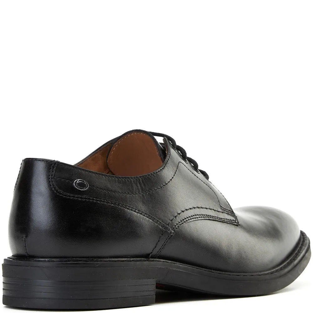 Durham Waxy Derby Shoes Black sold by Base London product image thumbnail 3