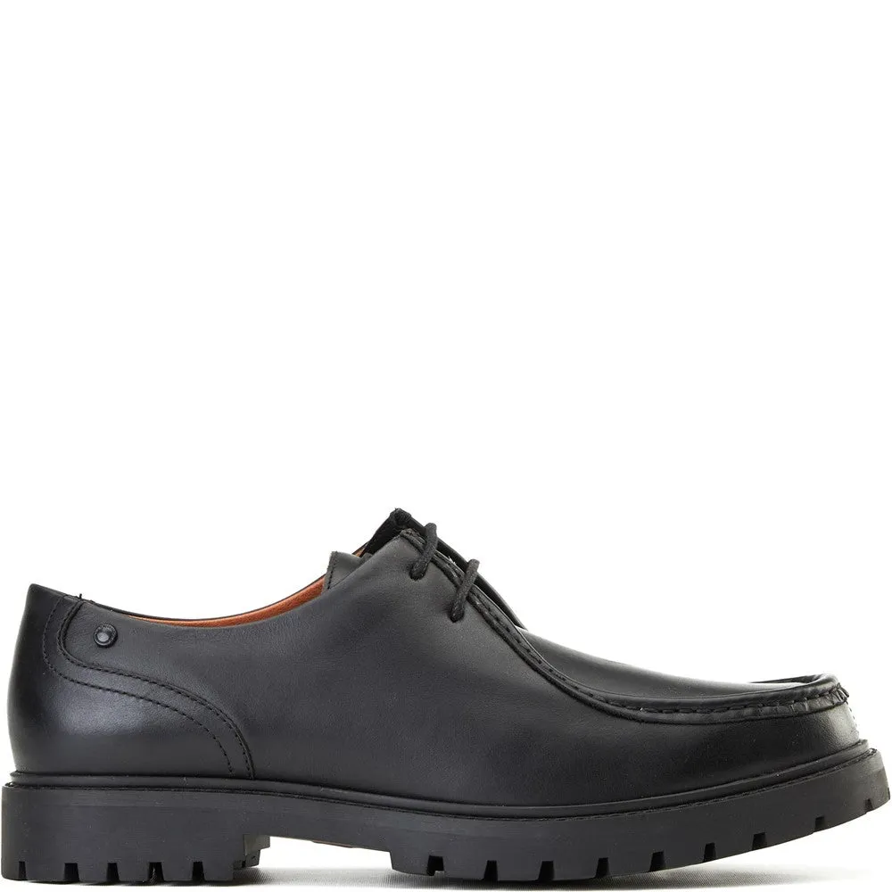 Karbon Moc Toe Shoes Black sold by Base London