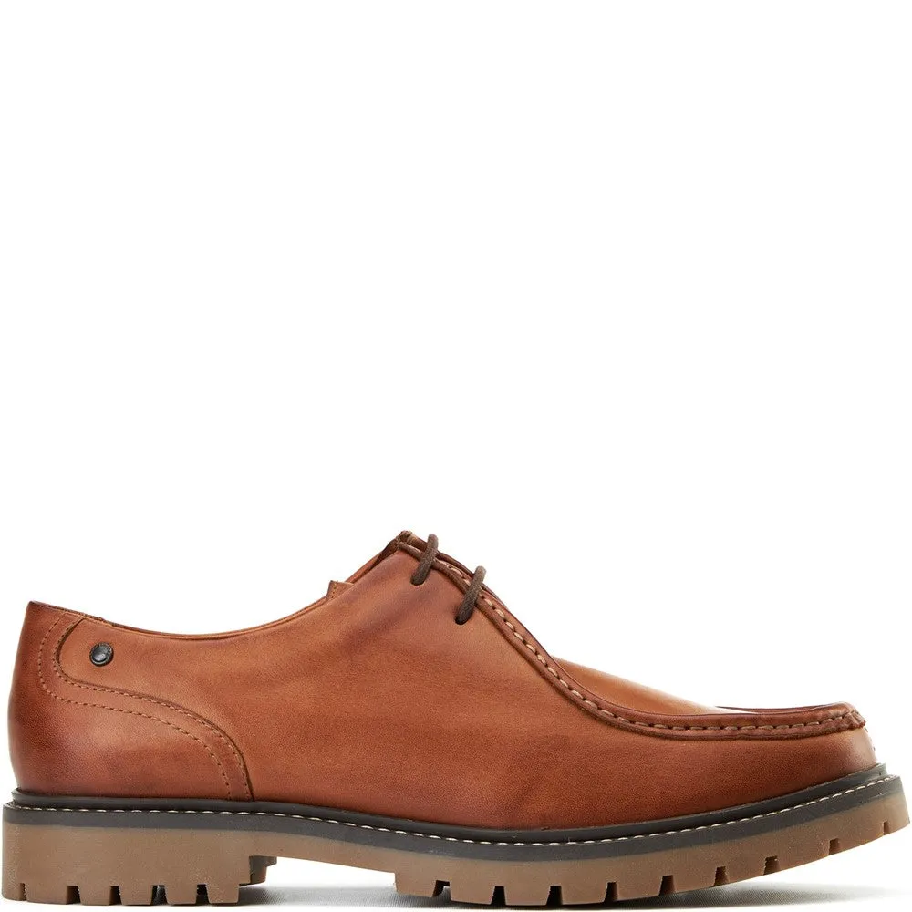 Karbon Moc Toe Shoes Tan sold by Base London