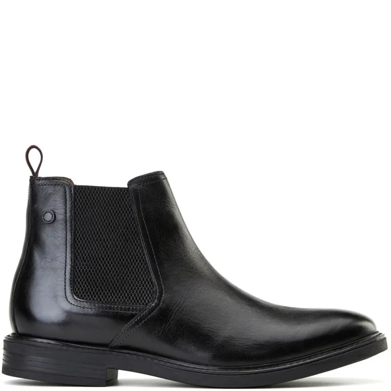 Sussex Waxy Chelsea Boots Black sold by Base London