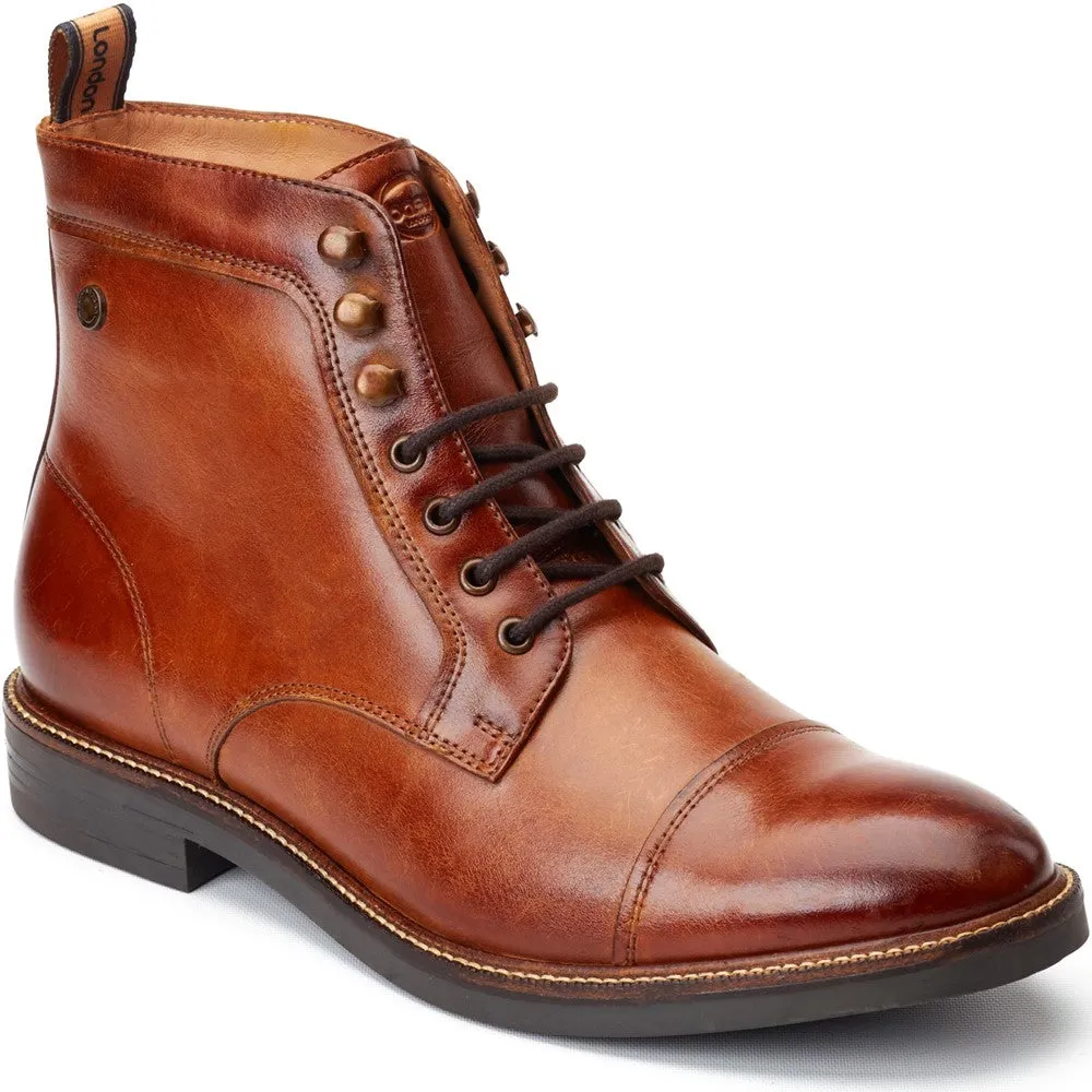 Plymouth Washed Toe Cap Boots Tan sold by Base London product image thumbnail 2