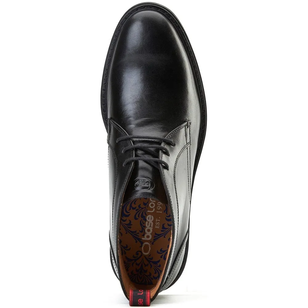 Lincoln Waxy Chukka Boots Black sold by Base London product image thumbnail 5