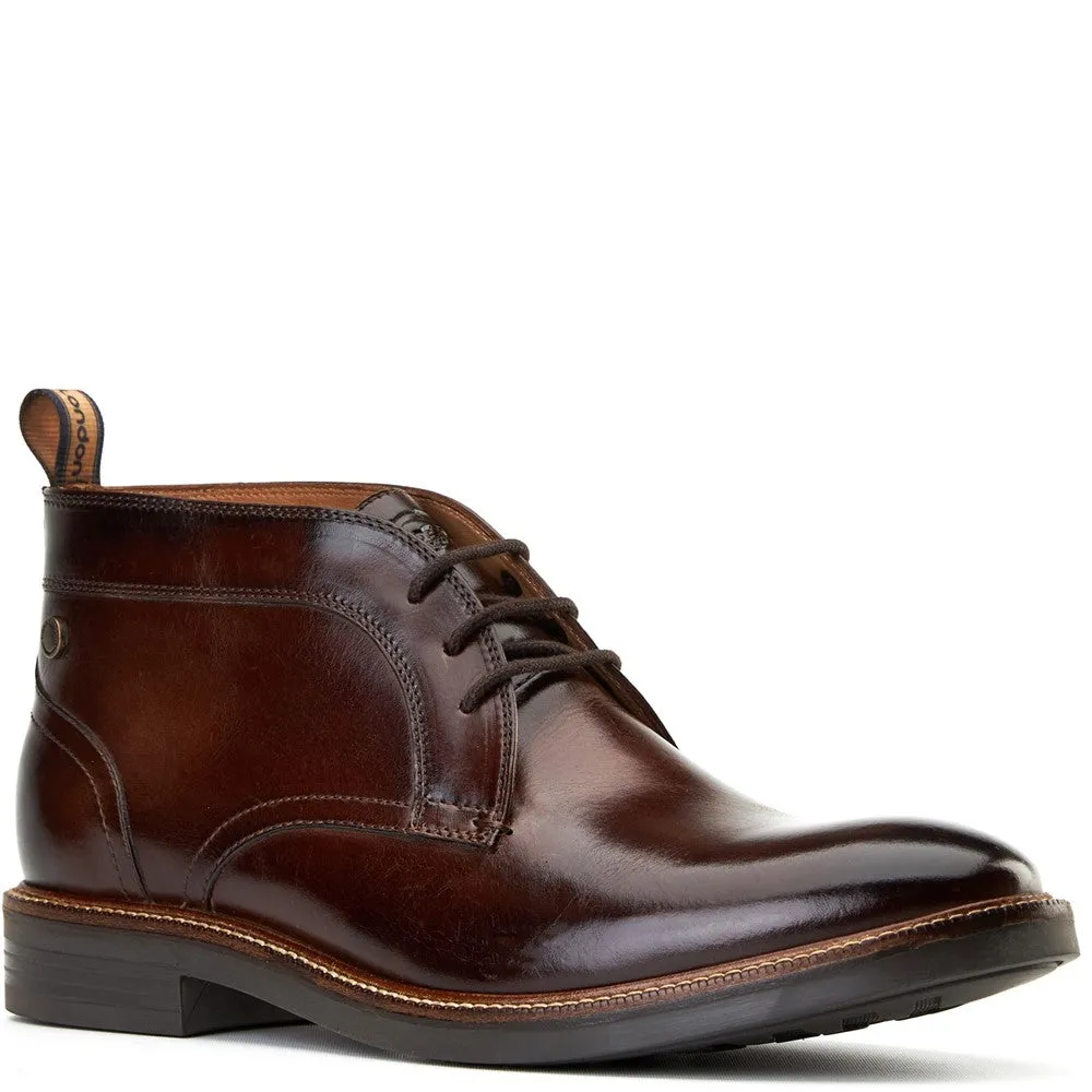 Lincoln Washed Chukka Boots Brown sold by Base London product image thumbnail 2