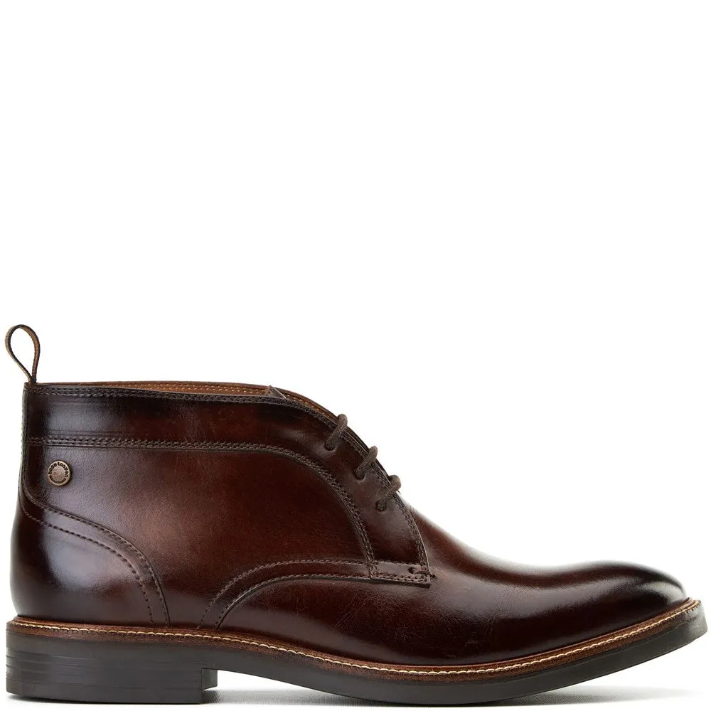 Lincoln Washed Chukka Boots Brown sold by Base London