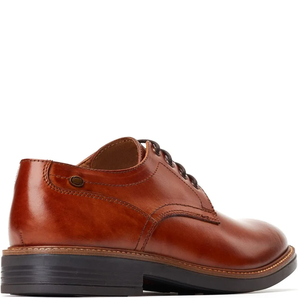 Durham Washed Derby Shoes Tan sold by Base London product image thumbnail 3