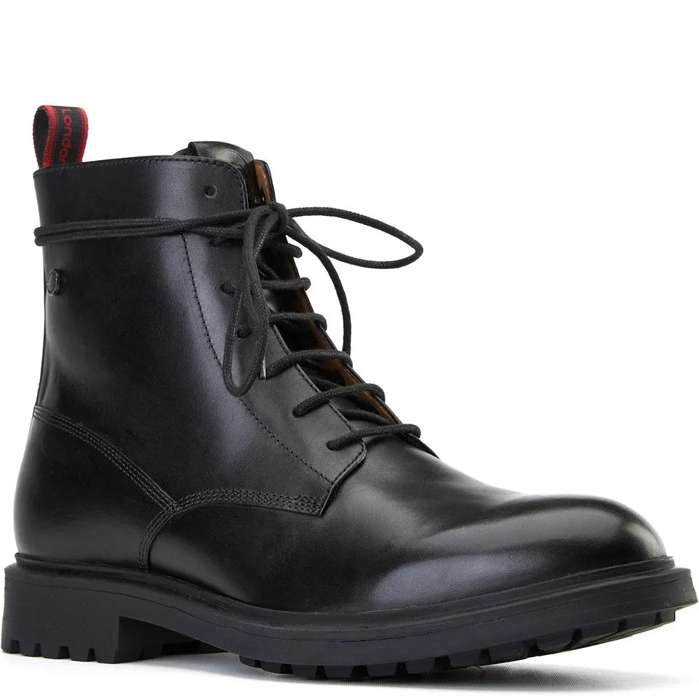 Brunel Lace-up Boots Black sold by Base London product image thumbnail 2