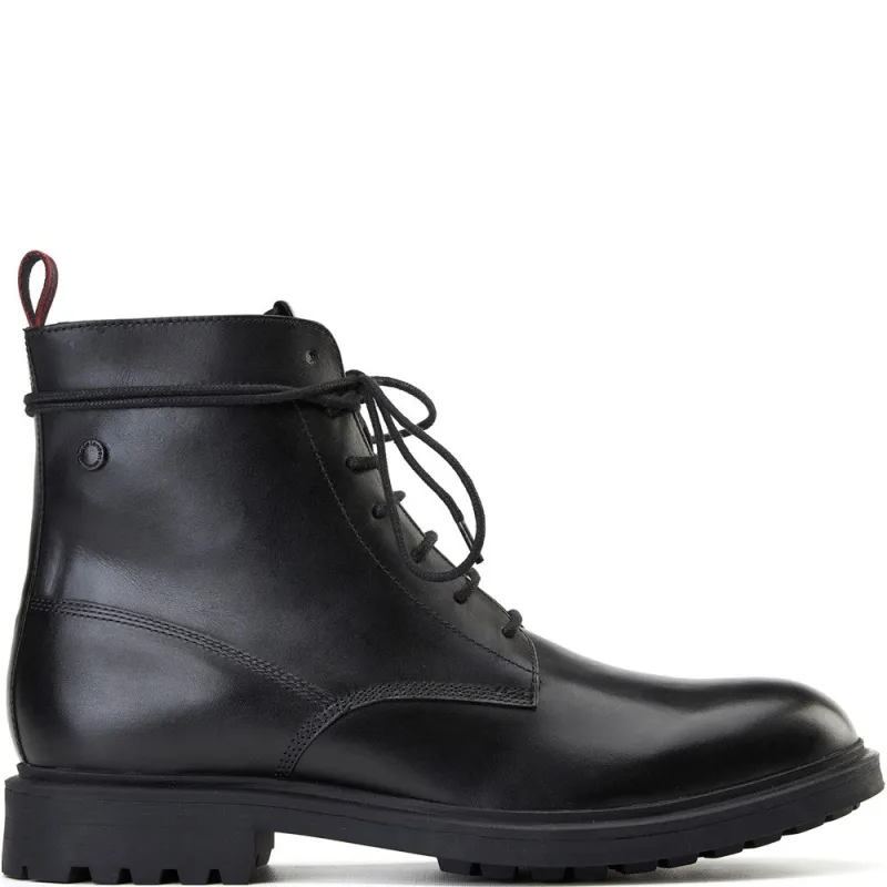 Brunel Lace-up Boots Black sold by Base London