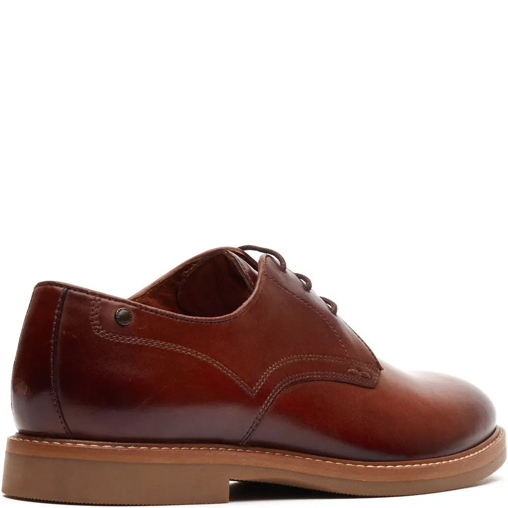 Strand Leather Derby Shoes Tan sold by Base London product image thumbnail 4