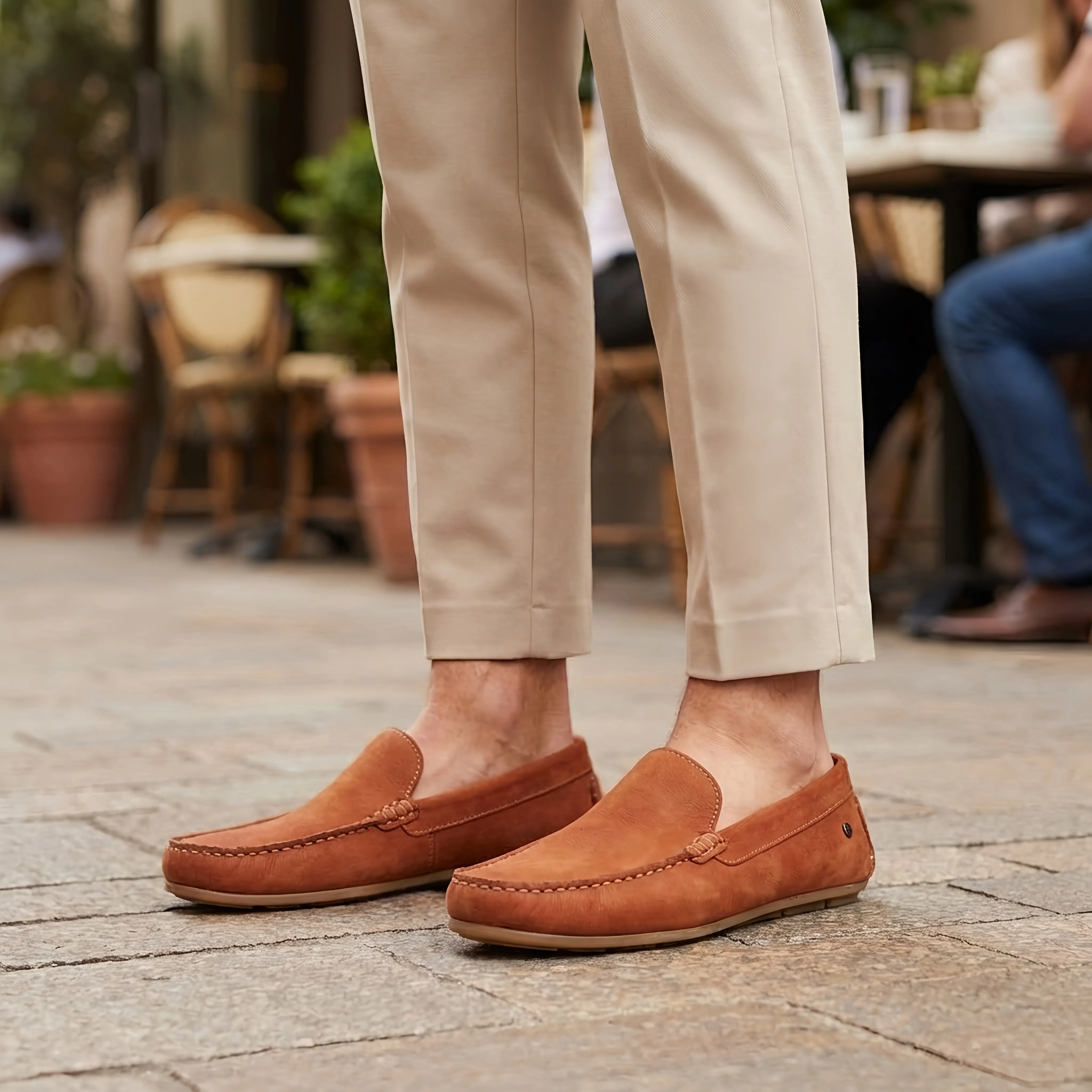 Moss Leather Driver Tan sold by Base London product image thumbnail 2