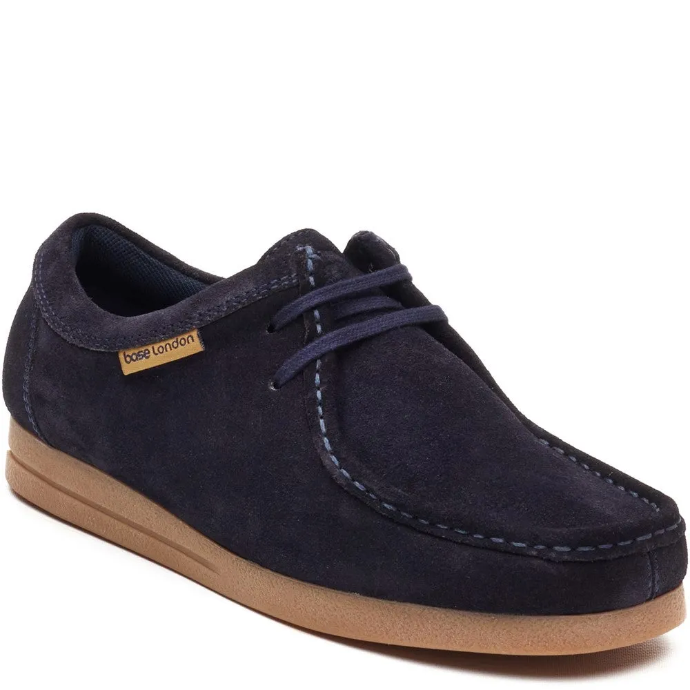 Koko Suede Moccasin Navy sold by Base London