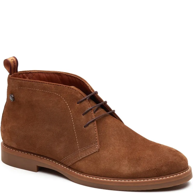 Carlton Suede Chukka Boots Ginger sold by Base London