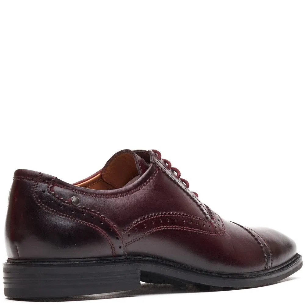 Ascot Leather Oxford Brogue Shoes Bordo sold by Base London product image thumbnail 3