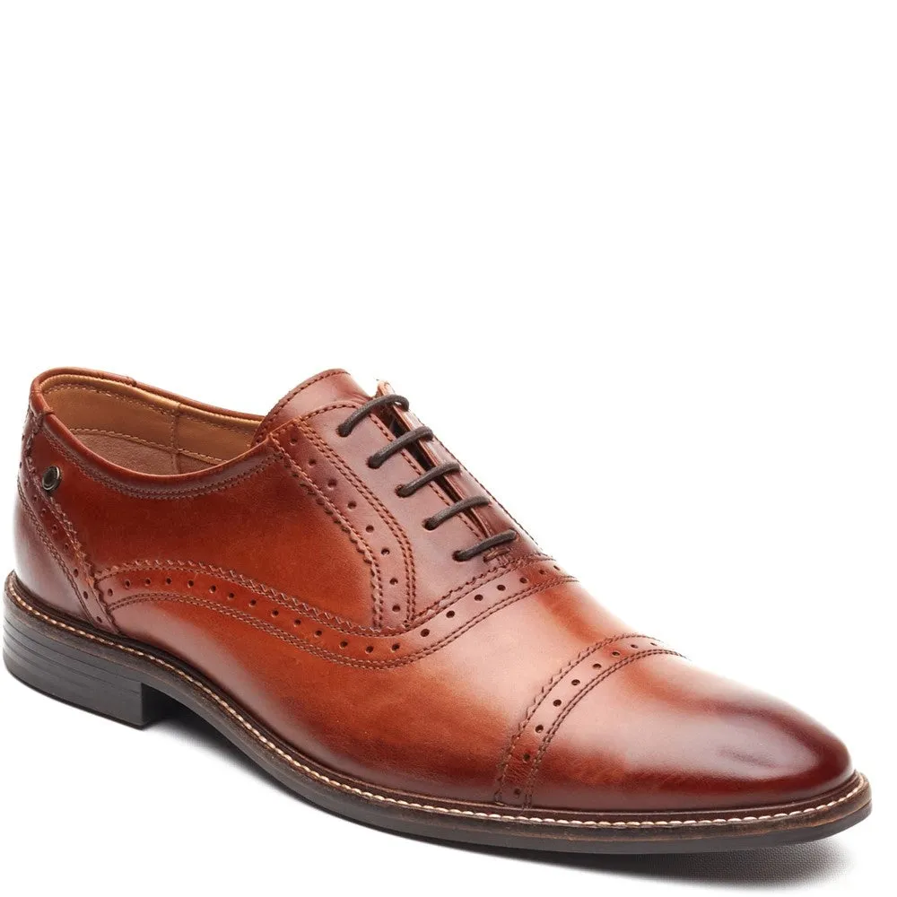 Ascot Leather Oxford Brogue Shoes Tan sold by Base London product image thumbnail 2