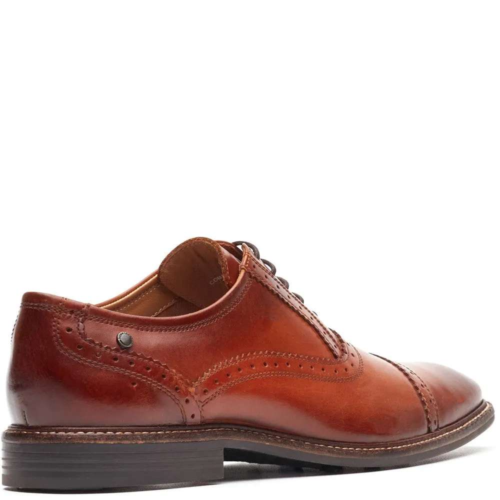 Ascot Leather Oxford Brogue Shoes Tan sold by Base London product image thumbnail 3