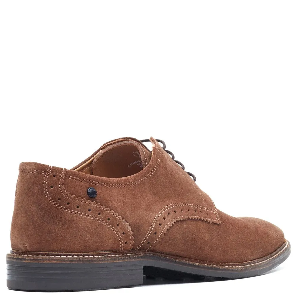 Eton Suede Derby Shoes Caramel sold by Base London product image thumbnail 3