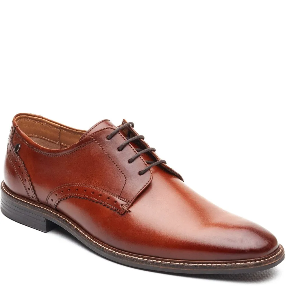 Eton Leather Derby Shoes Tan sold by Base London product image thumbnail 2