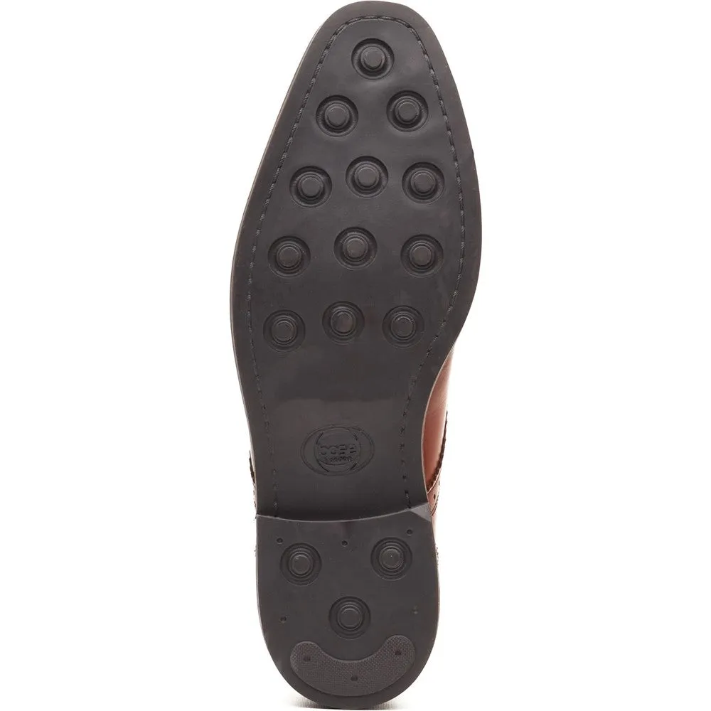 Eton Leather Derby Shoes Tan sold by Base London product image thumbnail 4