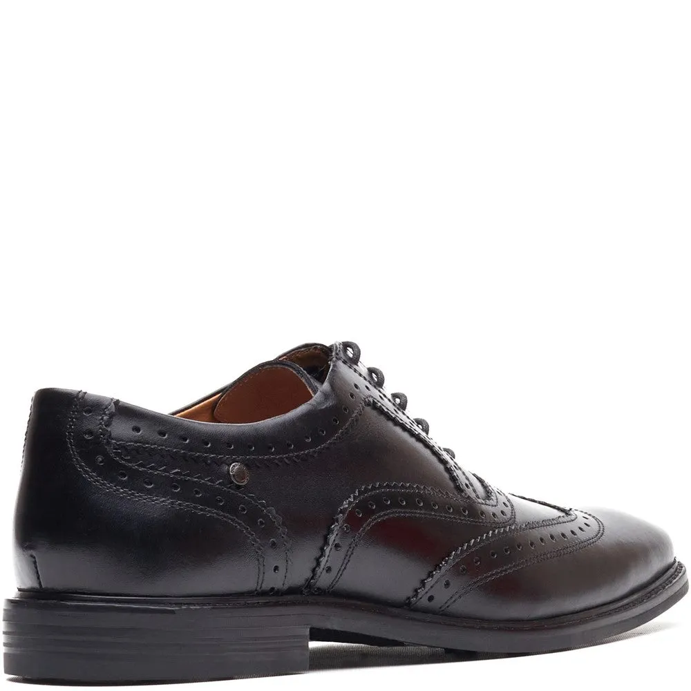 Clarence Leather Brogue Shoes Black sold by Base London product image thumbnail 3
