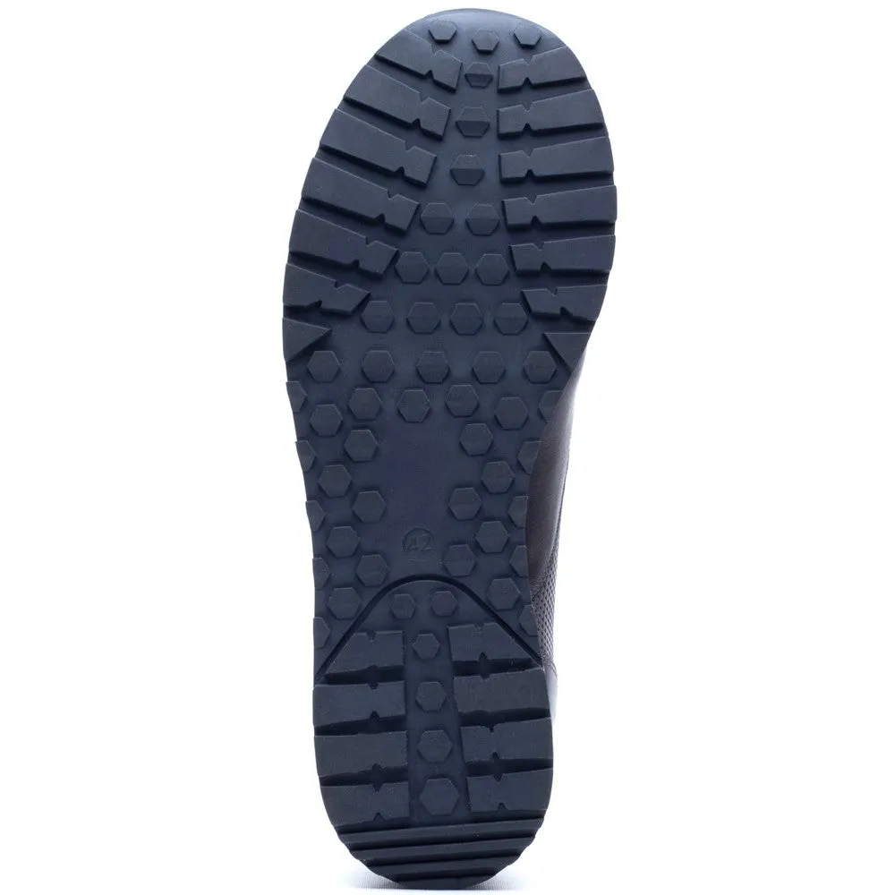 Lancaster Leather Trainer Navy sold by Base London product image thumbnail 3