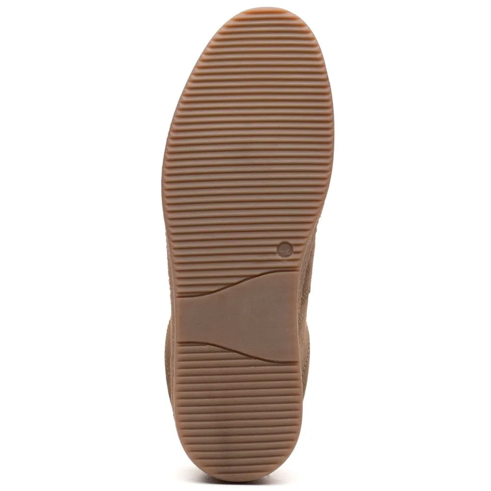 Hopper Suede Trainer Moss sold by Base London product image thumbnail 4