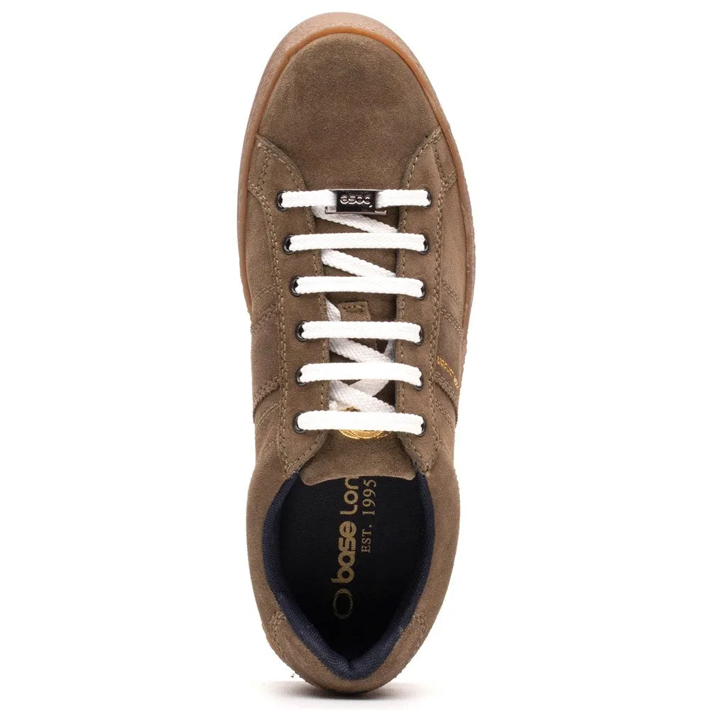Hopper Suede Trainer Moss sold by Base London product image thumbnail 5