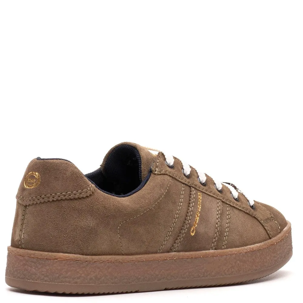 Hopper Suede Trainer Moss sold by Base London product image thumbnail 3
