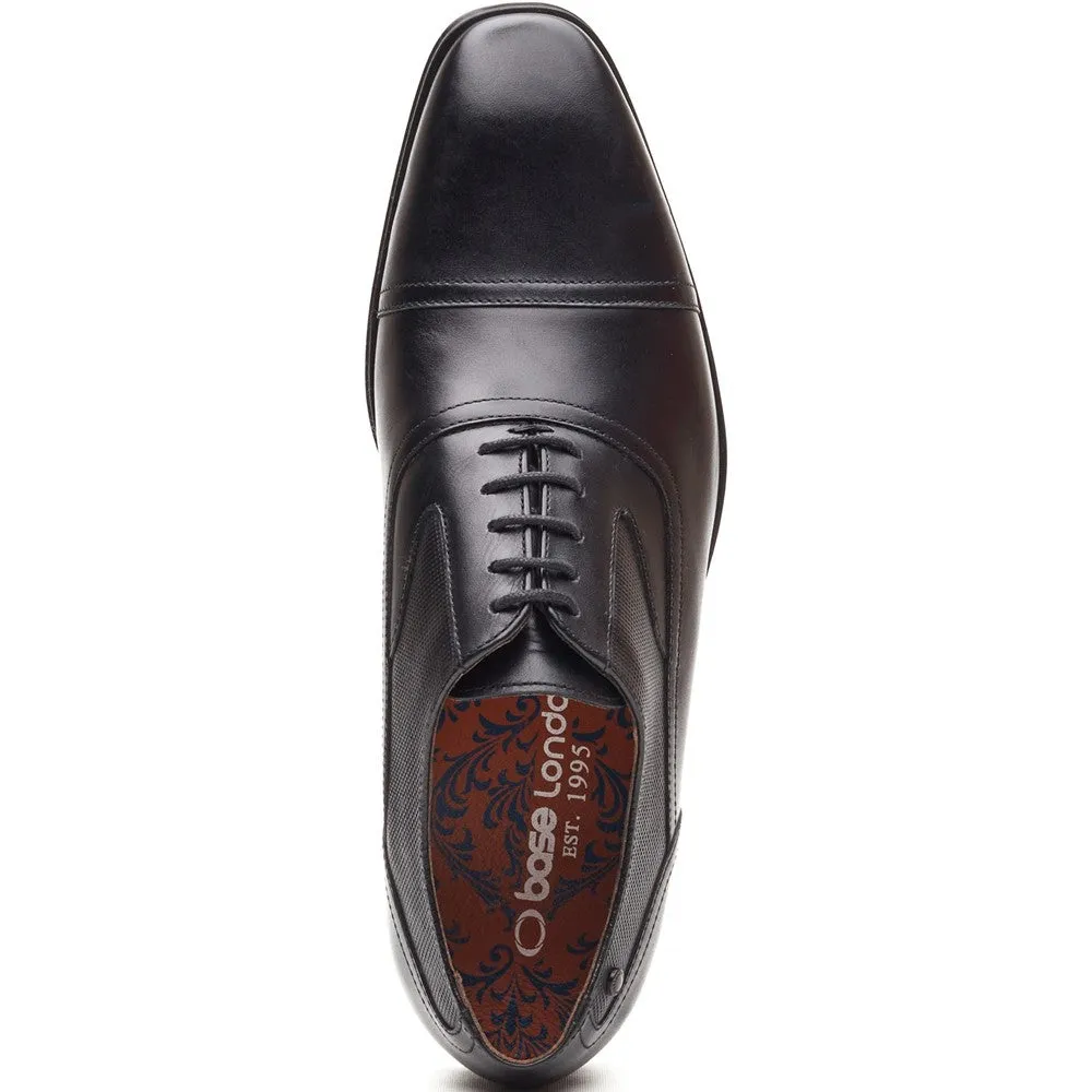 Portico Leather Toe Cap Oxford Shoes Black sold by Base London product image thumbnail 5