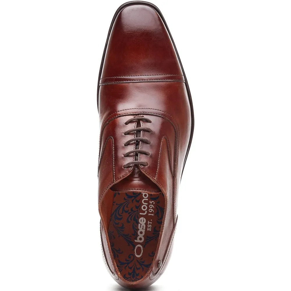 Portico Leather Toe Cap Oxford Shoes Tan sold by Base London product image thumbnail 5