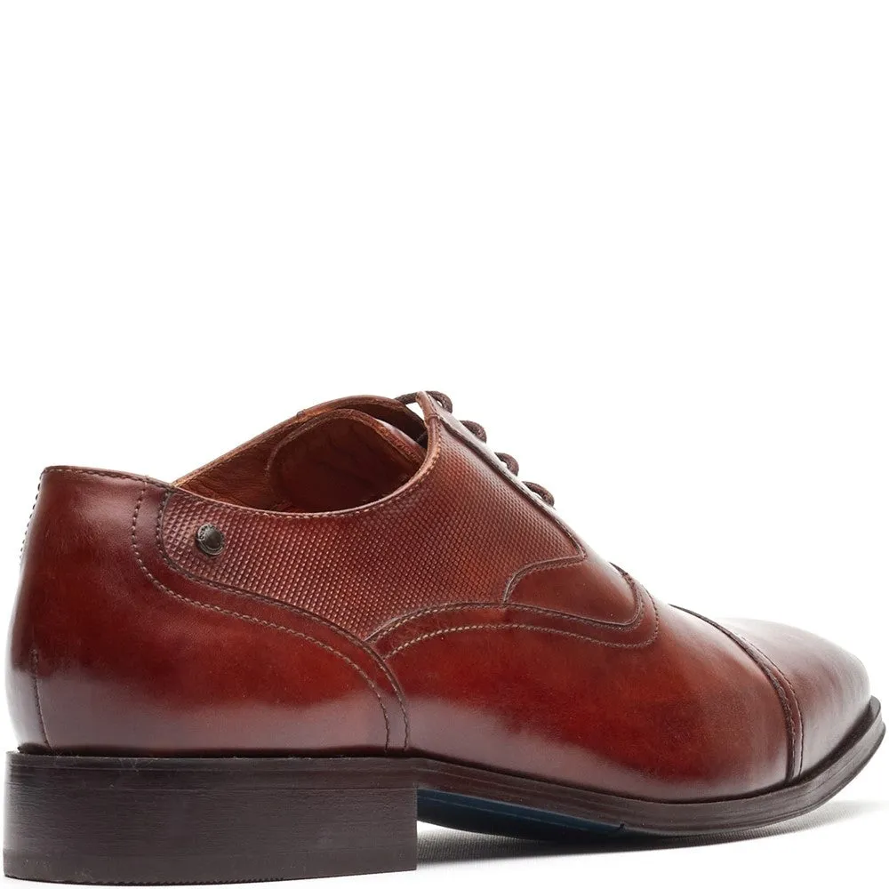 Portico Leather Toe Cap Oxford Shoes Tan sold by Base London product image thumbnail 3