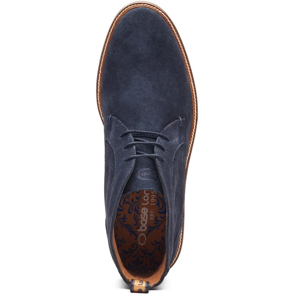 Lincoln Suede Chukka Boots Navy sold by Base London product image thumbnail 5