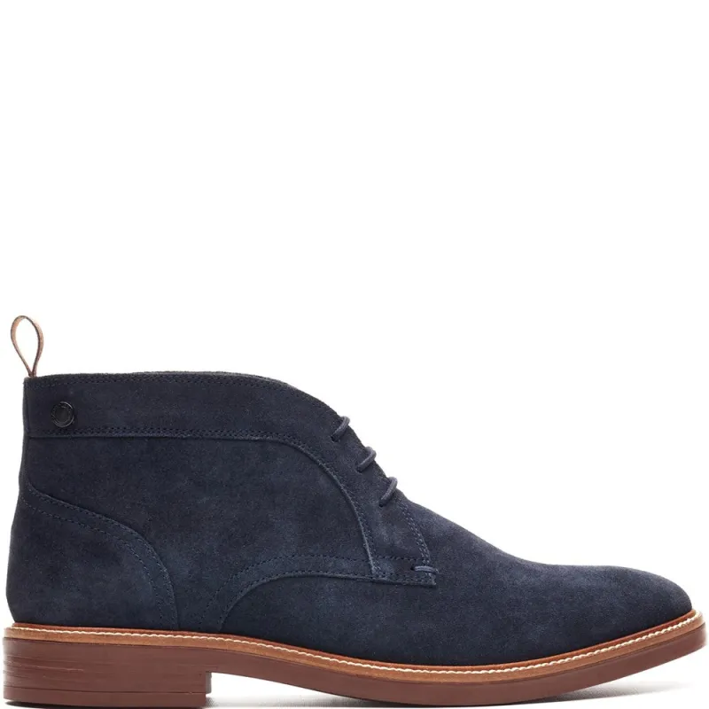 Lincoln Suede Chukka Boots Navy sold by Base London