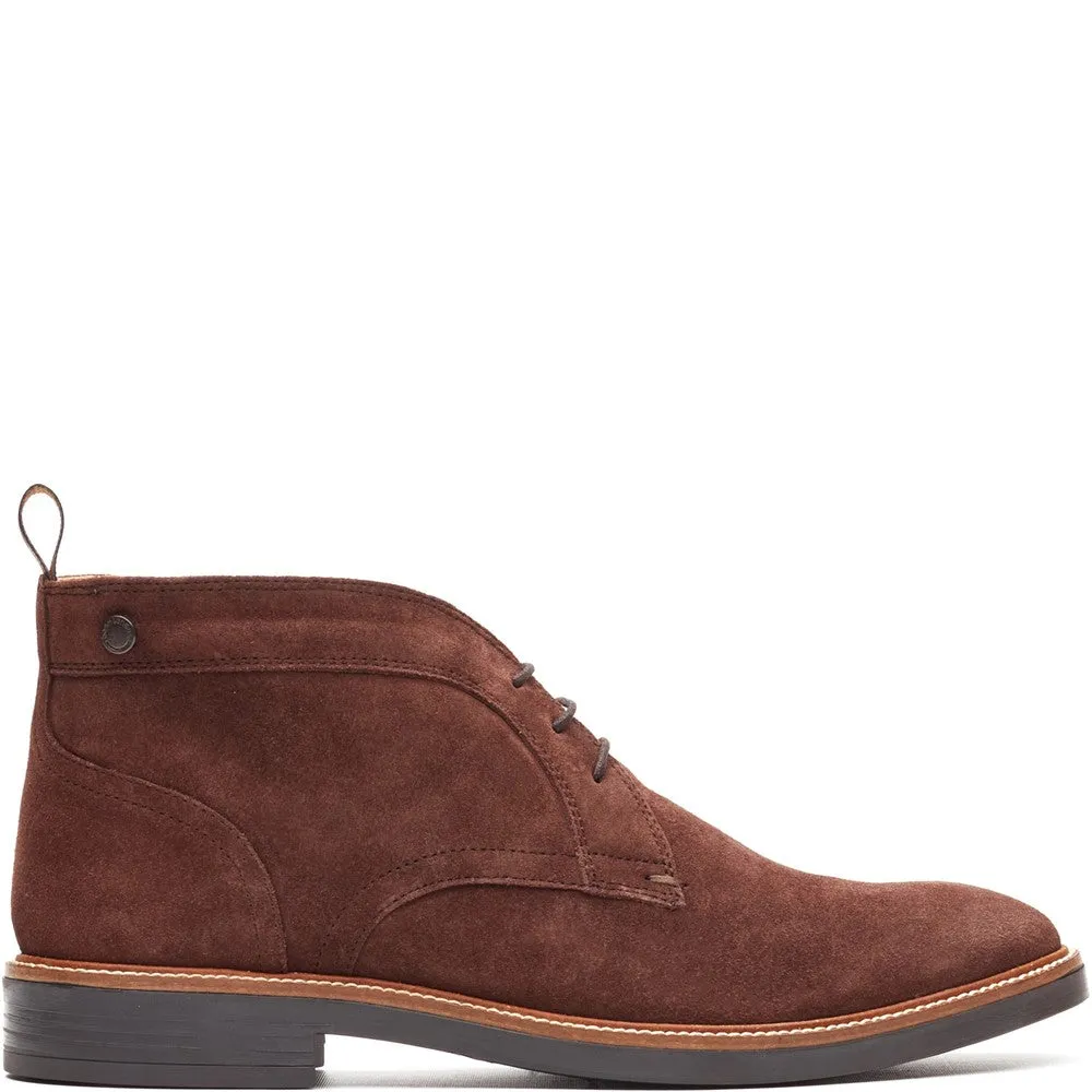 Lincoln Suede Chukka Boots Brown sold by Base London