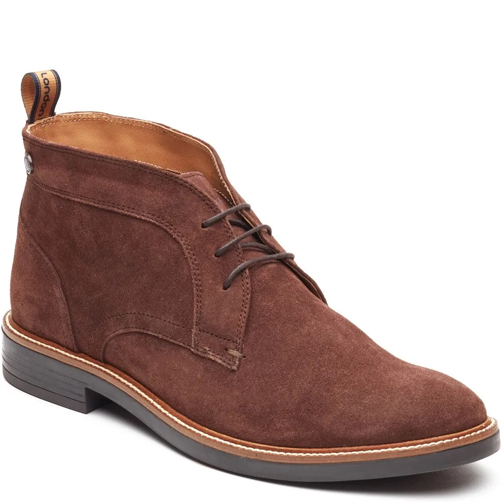 Lincoln Suede Chukka Boots Brown sold by Base London product image thumbnail 2