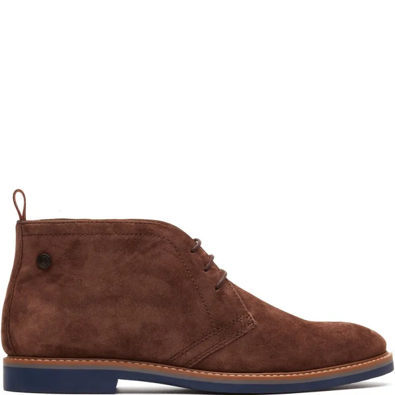 Carlton Suede Chukka Boots Brown sold by Base London