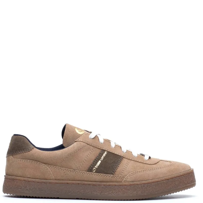 Banksy Suede Trainer Sand made by Base London