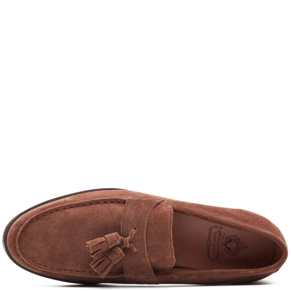 Flint Suede Tassle Loafer Tan sold by Base London product image thumbnail 5