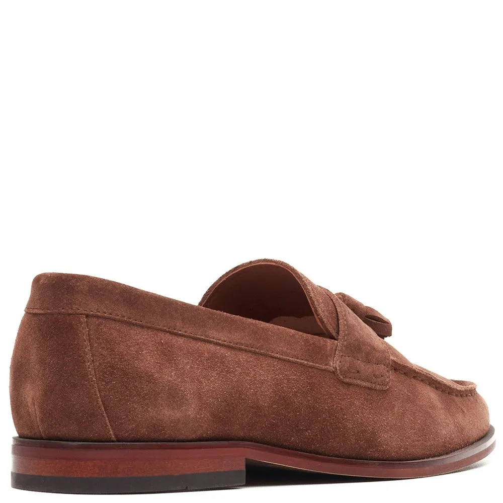 Flint Suede Tassle Loafer Tan sold by Base London product image thumbnail 3