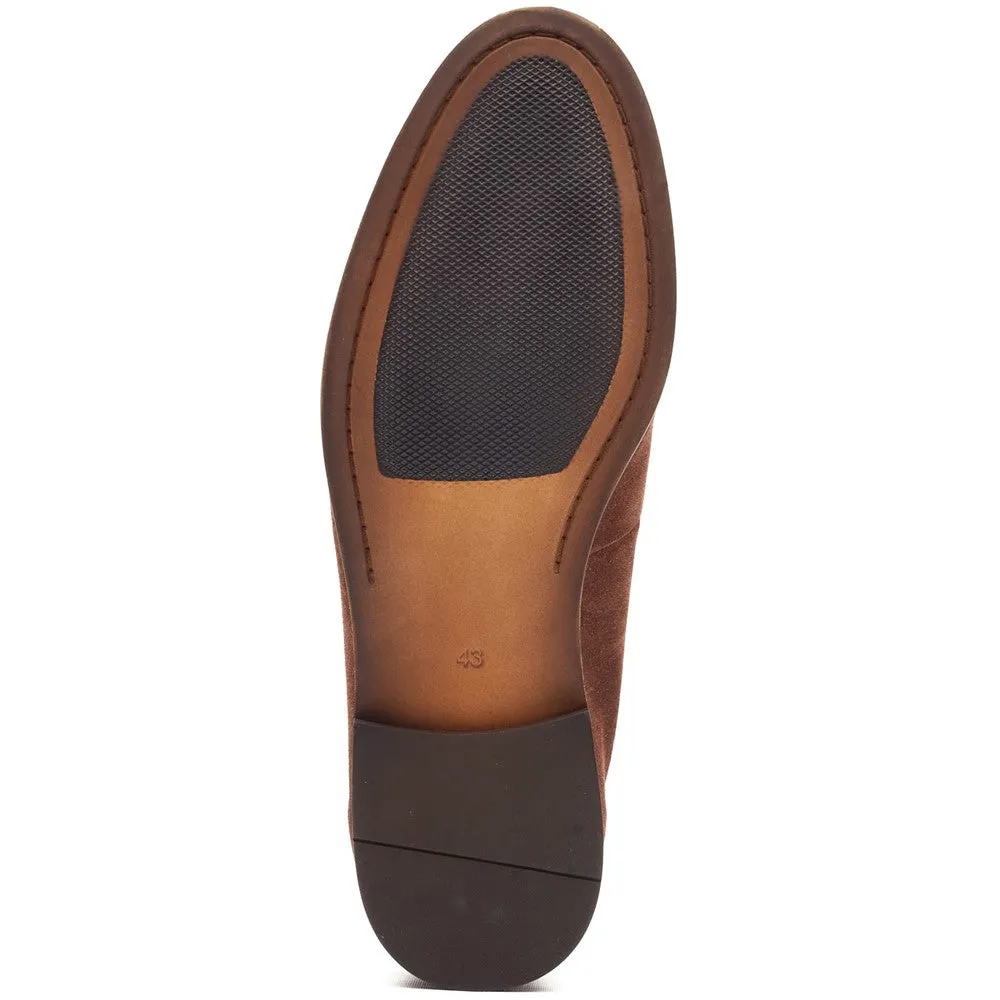 Flint Suede Tassle Loafer Tan sold by Base London product image thumbnail 4