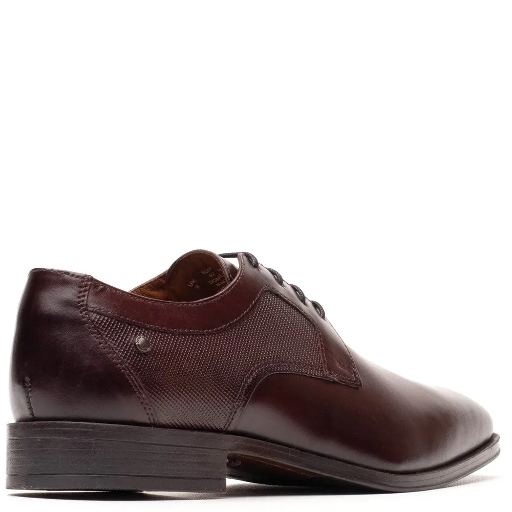 Dome Leather Derby Shoes Brown sold by Base London product image thumbnail 3
