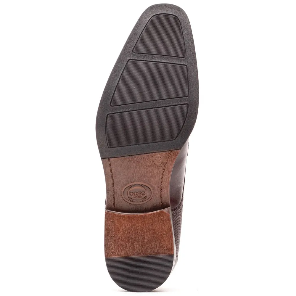Dome Leather Derby Shoes Brown sold by Base London product image thumbnail 4