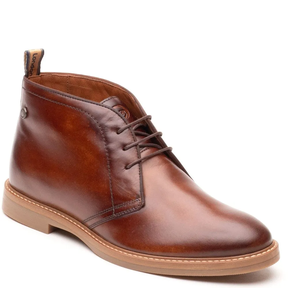 Carlton Leather Chukka Boots Tan sold by Base London product image thumbnail 2