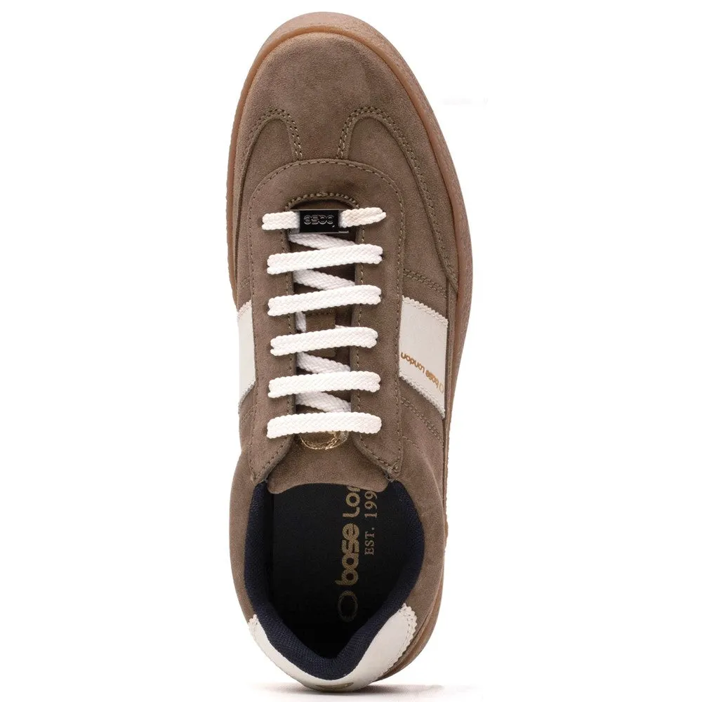 Banksy Suede Trainer Sage sold by Base London product image thumbnail 5