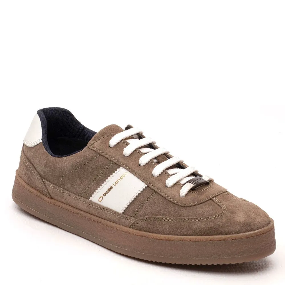 Banksy Suede Trainer Sage sold by Base London product image thumbnail 2